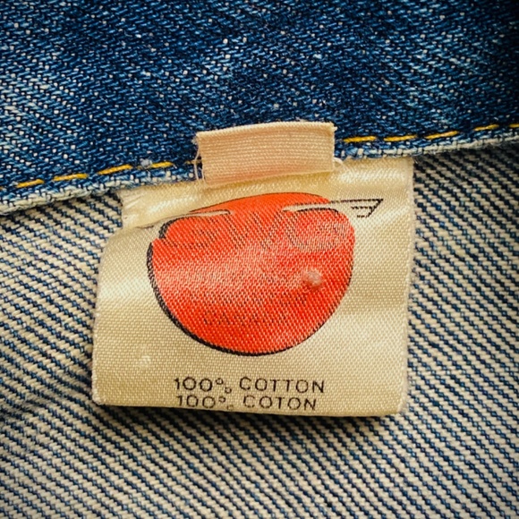 1960s GWG Kings Denim Trucker Jacket Made in Canada Size 16 - Picture 4 of 8